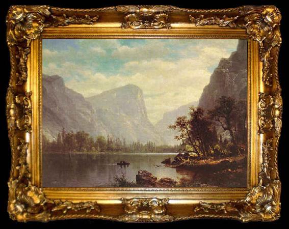 framed  Albert Bierstadt Mirror Lake, Yosemite Valley, ta009-2